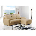 Sofá de la sala de estar con el sistema moderno del sofá del cuero genuino (642)